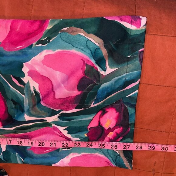 Fabletics Floral High Rise Wide Leg. Women's Pants Size Medium - Picture 10 of 10